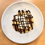 ガスト - チョコバナナとマスカルポーネのパンケーキ【650円】