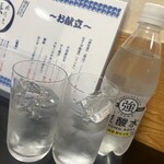 Mizutaki Nagano - むぎいち　グラス　炭酸水