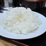 キッチン 南国 - 【カキフライ・しょうが焼き定食＠税込980円】ライス