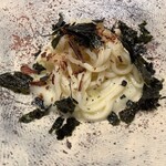 luogo - 新玉ねぎ　山葵　冷製ピチ