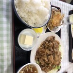 丸竹食堂 - 焼肉定食　大盛り（ご飯）