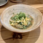 しんのすけ - かきと青のりの卵とじ