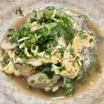 しんのすけ - かきと青のりの卵とじ