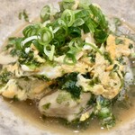 しんのすけ - かきと青のりの卵とじ