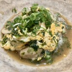 しんのすけ - かきと青のりの卵とじ