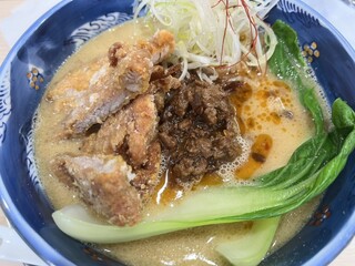 Ra-Men Senka Takesue Shokudou - 牛挽肉の坦々麺 パーコープラス