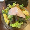 Kucchinaitarianabokkabita - セットのサラダ　直径22センチのお皿に野菜がたっぷり✨