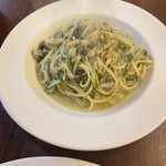 クッチーナ イタリアーナ ボッカビィータ - 釜揚げ桜海老と青のりのバターソース