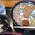 幸来 - 料理写真:濃厚ごま辛味噌ラーメン(大盛)+のり玉丼