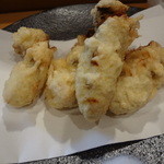 魚の匠 あさきぬ - 牡蠣の天ぷら