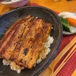 鰻 にしはら - うな丼（中）　4,500円