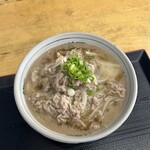 かざしうどん - ネギは自分であと乗せ