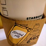 STARBUCKS COFFEE - Tallカフェミスト、アーモンドミルクトッピング