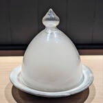 鮨アカデミー樹 - 塩麴漬けのサーモン