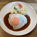 洋食の店 自由軒 - ハンバーグ