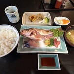 食事処 おおはし - 一匹とは豪勢でした