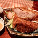 御堂筋 ロッヂ - とんかつ横から