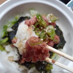 ナカガワ☆スエ食堂 - 本マグロネギトロ