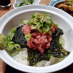 ナカガワ☆スエ食堂 - 本マグロネギトロ丼