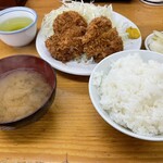 とんかつ 山さき - ひれかつ定食1,000円