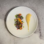 FISH - 奄美の野菜/オランデーズソース