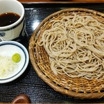 蕎麦処 利右エ門 - 蕎麦前セットの蕎麦