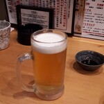 お魚お肉の大衆酒場 酒神楽 - 生ビール