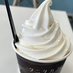 オールカフェ×タニタカフェ - 豆乳ソフトをテイクアウトで天気の良い日にいただくのも最高ですね。ヾ ^_^♪