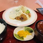 Tokuyama Kantorikurabu Resutoran - 唐揚げ南蛮膳　1400円