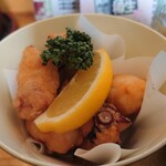 くつろぎ亭ひこべえ  - たこ唐揚げ♪