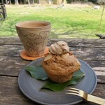 ライステラスカフェ - 梅酵素粕と三年番茶のマフィンと三年番茶