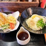 麺処まはろ - 天揚げぶっかけ大1050円税込