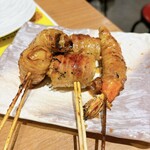 Hokkaidou Nikumaki Bekkaku - 肉巻きえのき＆肉巻き海老