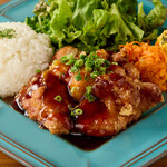 Japanese-style Chicken Tatsuta Plate