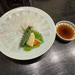 フグ料理　徳福 - てっさ