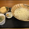 Serufu Udon Iriko - 湯だめうどん（並）とさつま芋天