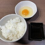 煮干し中華そば 山形屋 - たまごかけごはん