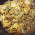 房総式ラーメン 人力船 - 麻婆豆腐刀削麺（1000円）※期間限定