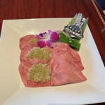 游玄亭 - 上ネギタン塩焼/5,200円♪