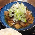 Kushimasa - 牛すじの煮込み定食（900円）