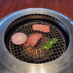 游玄亭 - ロースターで焼き焼き♪