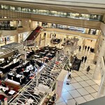 游玄亭 - ホテルニューオータニの3階から下を見下ろす♪