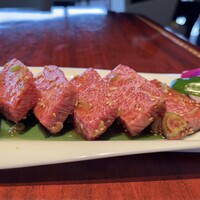 游玄亭 ホテルニューオータニ大阪店 - 肩ロース厚切焼き(アップ)♪