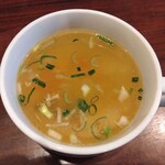 アジアン料理 ナンハウス - セットのスープ