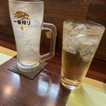 和彩むねや - りんごジュースとハイボール