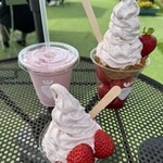 奥山いちご農園 plate - 