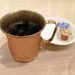 上海灘ダイニング - 食後に頂いたアイスコーヒー　素敵なカップも良くて　すごく美味しく感じた