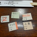 Kawatoyo - 川豊 本店 食券