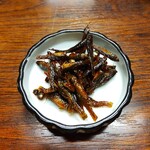 Kawatoyo - お通しの雑魚の佃煮