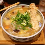 Udombou - チャンポンうどん(1,150円)
                        麺大盛り(2玉 +200円)
                        揚げたてちくわのせ(+200円)